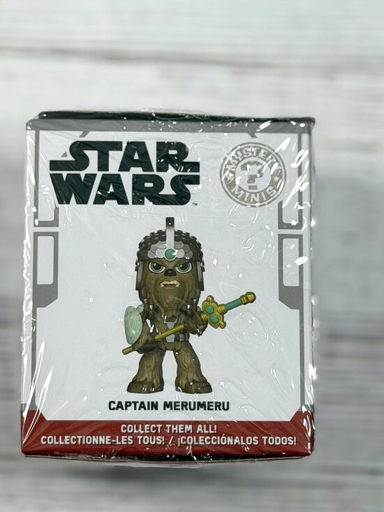 Star Wars Other - Funko Mystery Minis Star Wars Captain Merumeru Bobblehead New Sealed